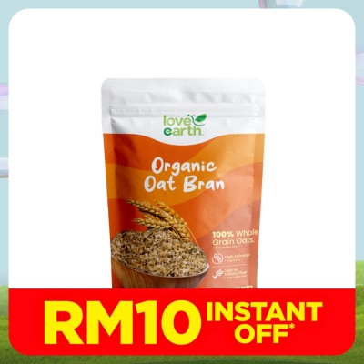 LOVE EARTH Bran Oat 400g