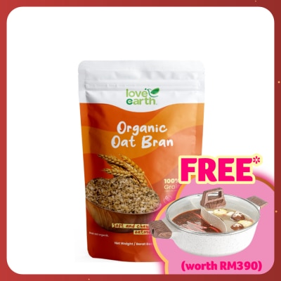 LOVE EARTH Bran Oat 400g