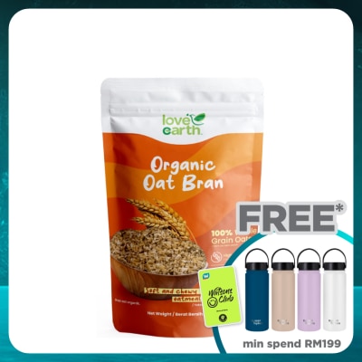 LOVE EARTH Bran Oat 400g