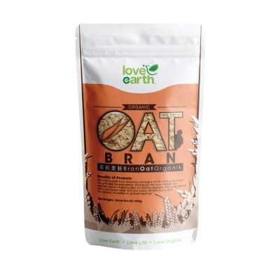 LOVE EARTH Bran Oat 400g