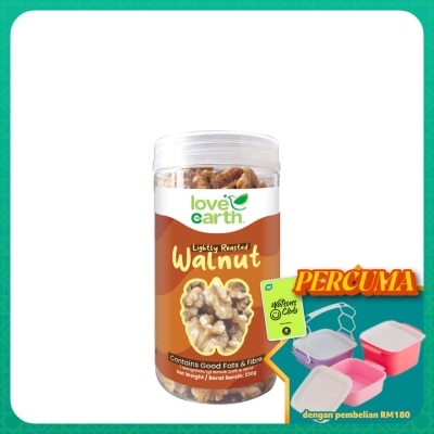 LOVE EARTH - Roasted Natural Walnut 230g
