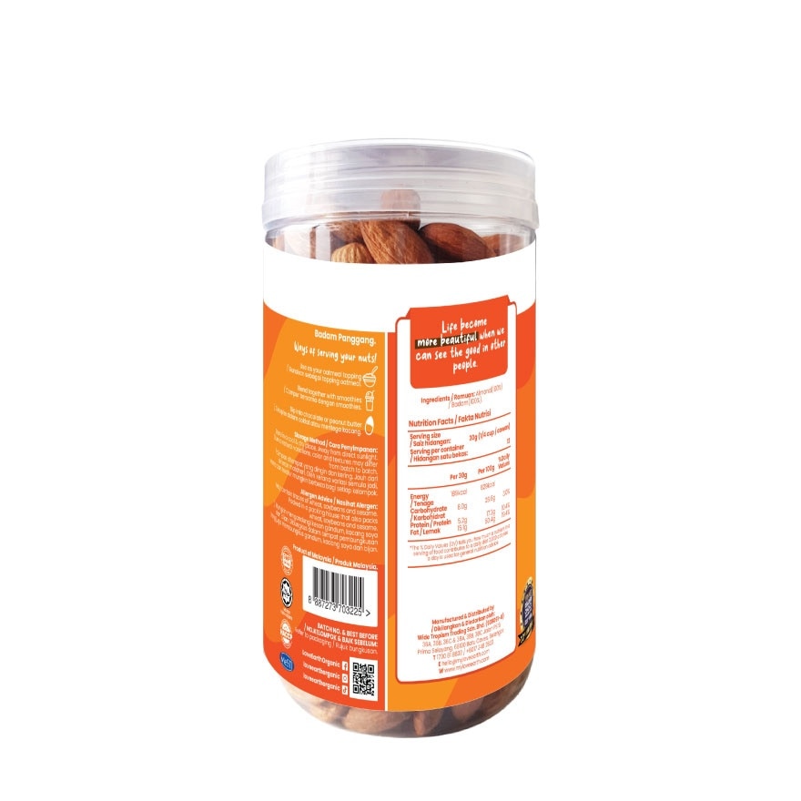 Roasted Natural Almond 350g