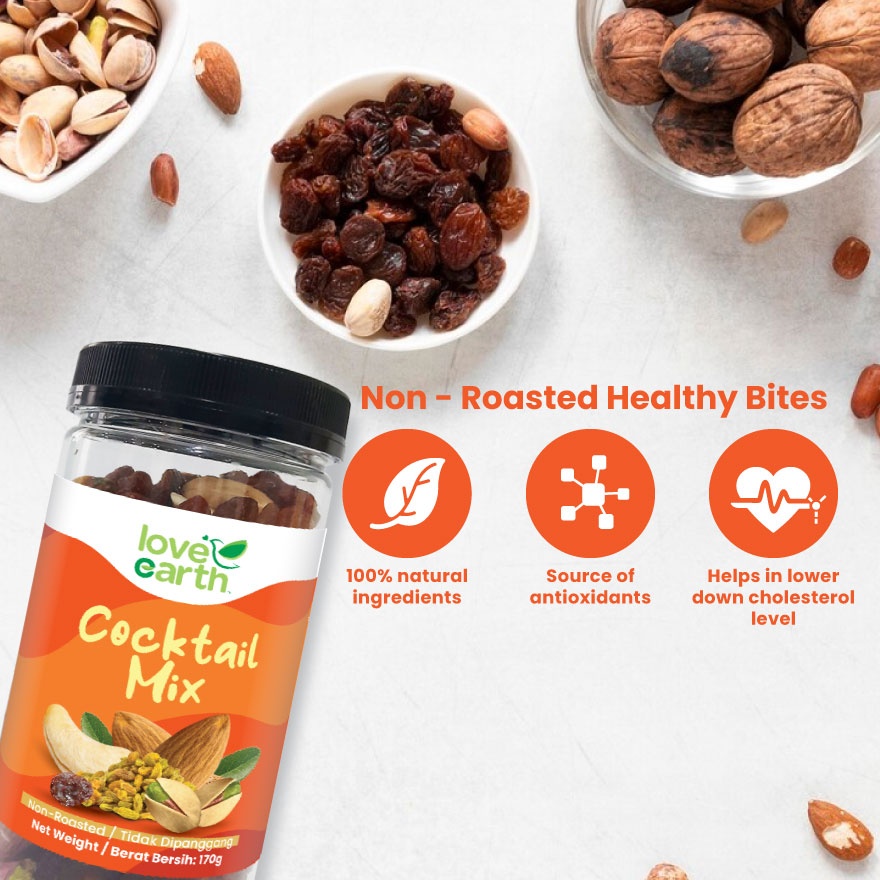 Cocktail Mixed Nuts 170g image