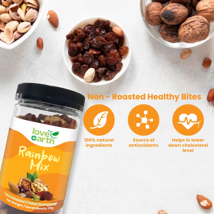 Rainbow Mixed Nuts 170 g image