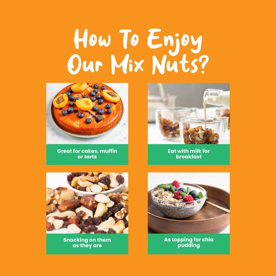Rainbow Mixed Nuts 170 g image