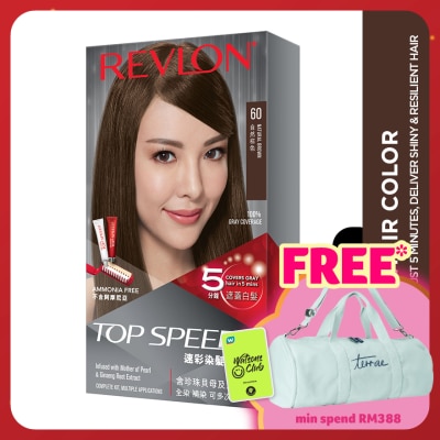 REVLON Top Speed Hair Color Natural Brown 1's