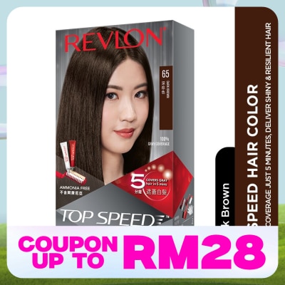 REVLON Top Speed Hair Color Dark Brown 1pc