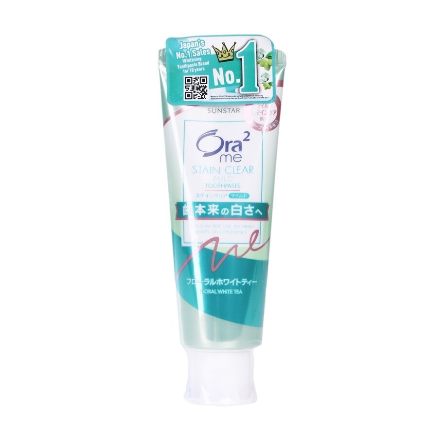 me Mild Stain Clear Dental Paste Floral 125g