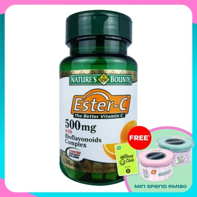 NATURE'S BOUNTY Ester-C 500mg with Bioflavonoids Complex 30's