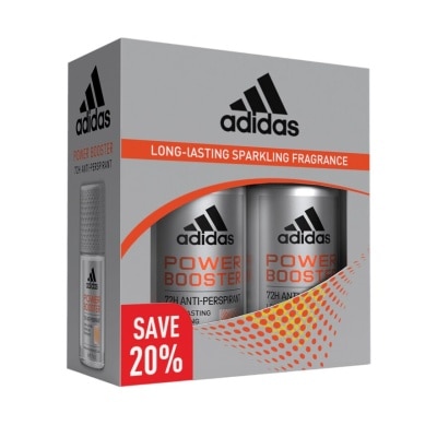 ADIDAS Deodorant Roll On Power Booster (MEN) 2X50ml