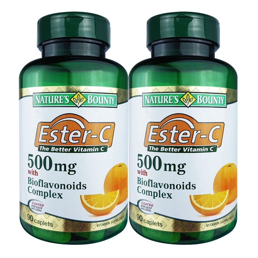 Ester-C 500mg Bioflavonoids Complex 2 x 90's