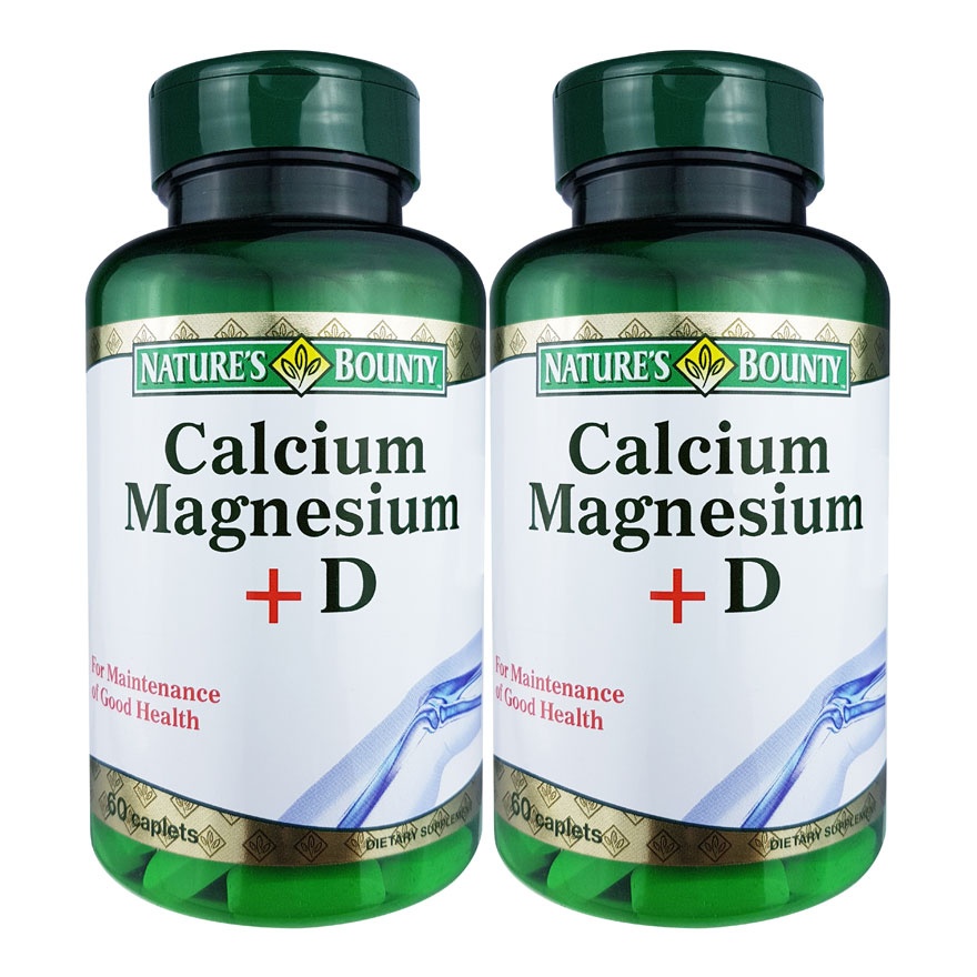 Calcium Magnesium +D 2 x 60's image