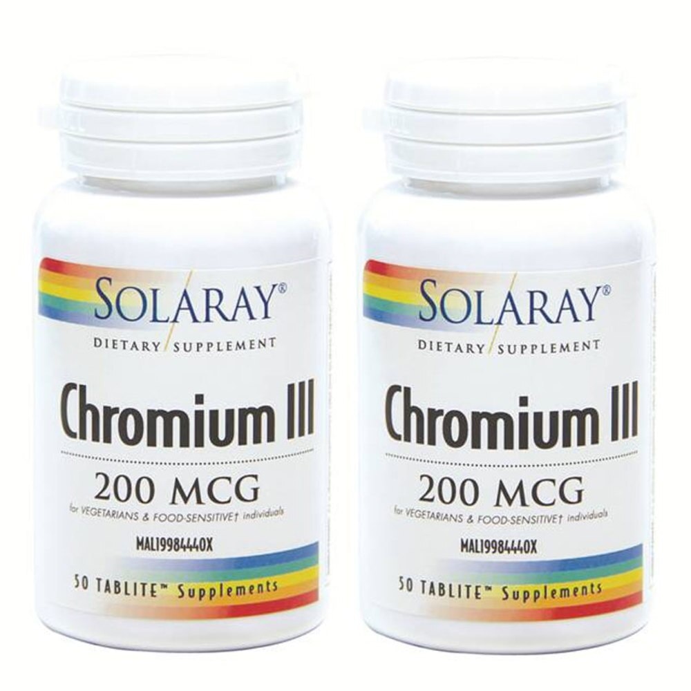 Chromium III 200MCG 2 x 50's