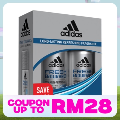 ADIDAS Deodorant Roll On Fresh Endurance (MEN) 2X50ml