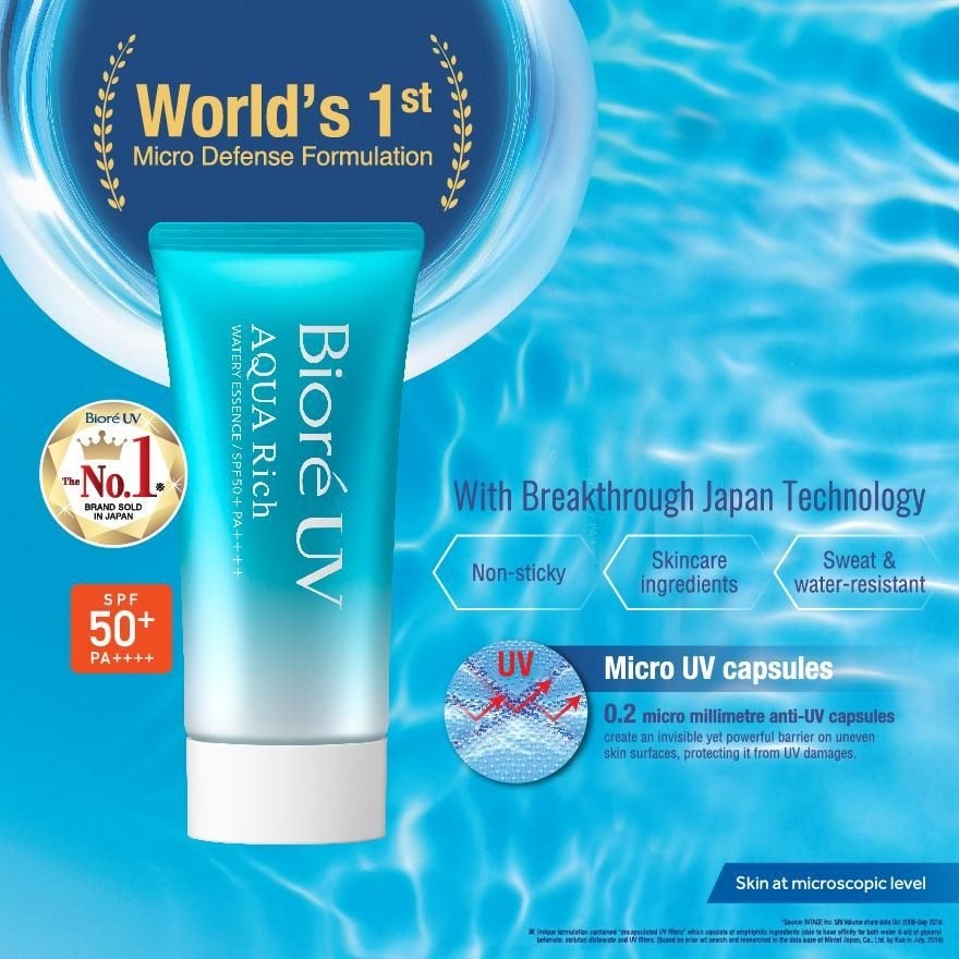 UV Aqua Rich Watery Essence SPF50+ Sunscreen 50g