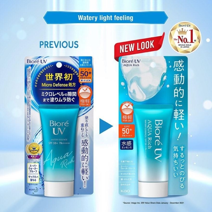 UV Aqua Rich Watery Essence SPF50+ Sunscreen 50g