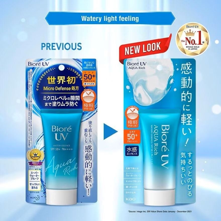 UV Aqua Rich Watery Essence SPF50+ Sunscreen 50g