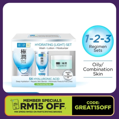 HADA LABO Hydrating Light 123 Trial Set