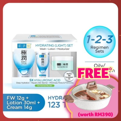 HADA LABO Hydrating Light 123 Trial Set