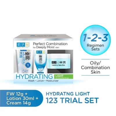 HADA LABO Hydrating Light 123 Trial Set