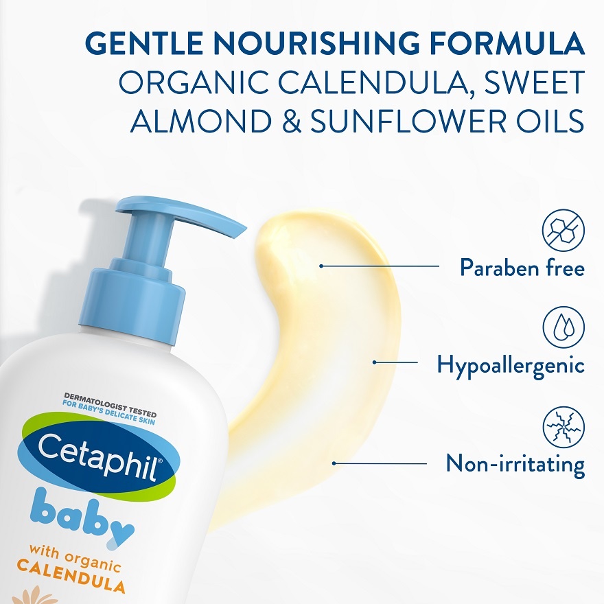 Baby Daily Lotion With Organic Calendula 400ML image