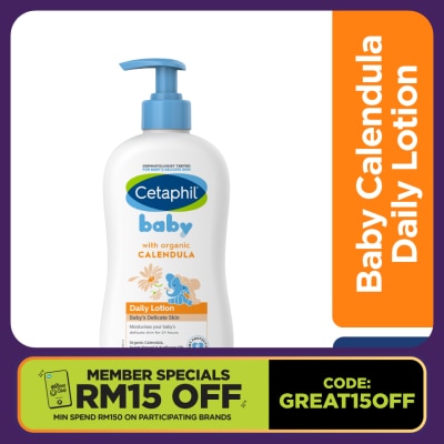 CETAPHIL Baby Daily Lotion With Organic Calendula 400ML