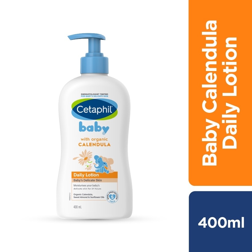 Baby Daily Lotion With Organic Calendula 400ML