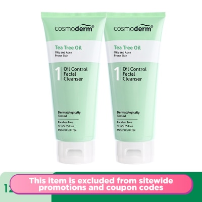 COSMODERM Cosmo Ttree Oil Fw Tp 2X125ml