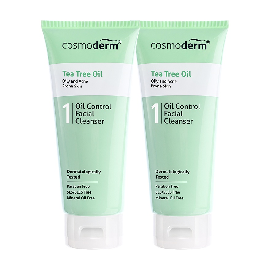 Tea Tree Oil Facial Cleanser Twin Pack (2x125ml) image