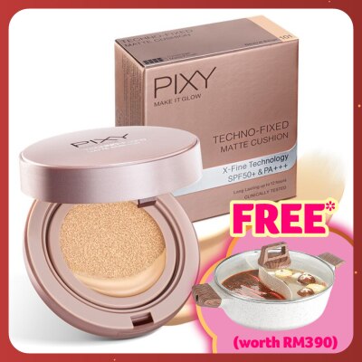 PIXY MIG Techno-Fixed Matte Cushion 101 Light Beige