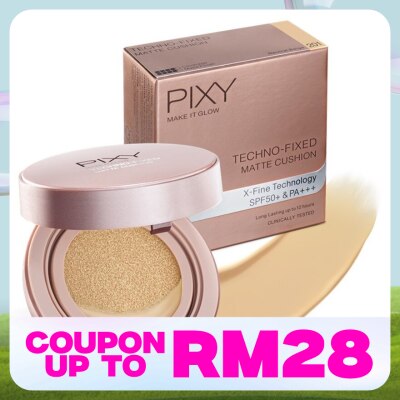PIXY MIG Techno-Fixed Matte Cushion 102 Neutral Beige