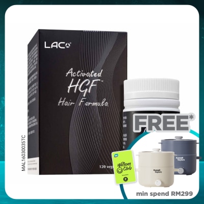 LAC Activated Hgf Hair Formula 120VCaps