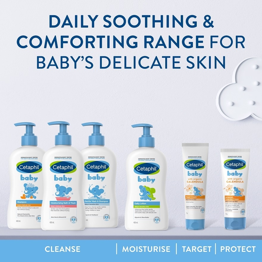 Baby Gentle Wash & Shampoo 50ML x 2