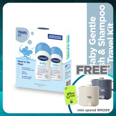 CETAPHIL Baby Gentle Wash & Shampoo 50ML x 2