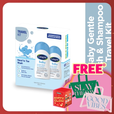CETAPHIL Baby Gentle Wash & Shampoo 50ML x 2