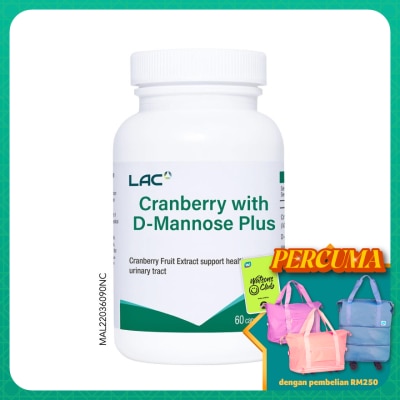 LAC - Cranberry With D-Mannose Plus Capsule 60s