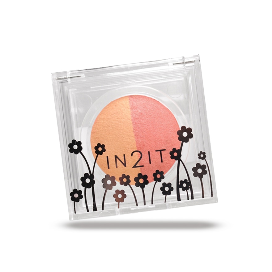 Duo Sheer Shimmer Blush Peach Love DSB02