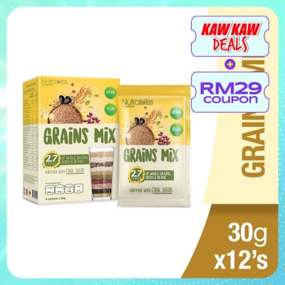 NUTRABLISS BY WATSONS Grains Mix Sachets 30g x 12s