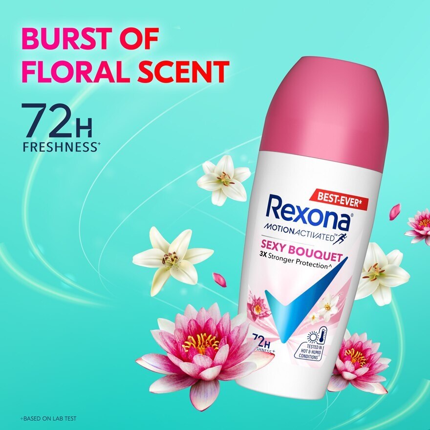 REXONA, Women Sexy Bouquet RO 45ml | Watsons Malaysia