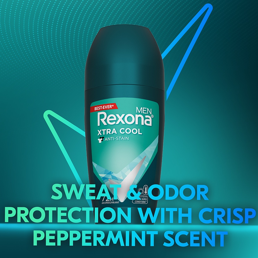 Men Xtra Cool Roll On 2x45ml image