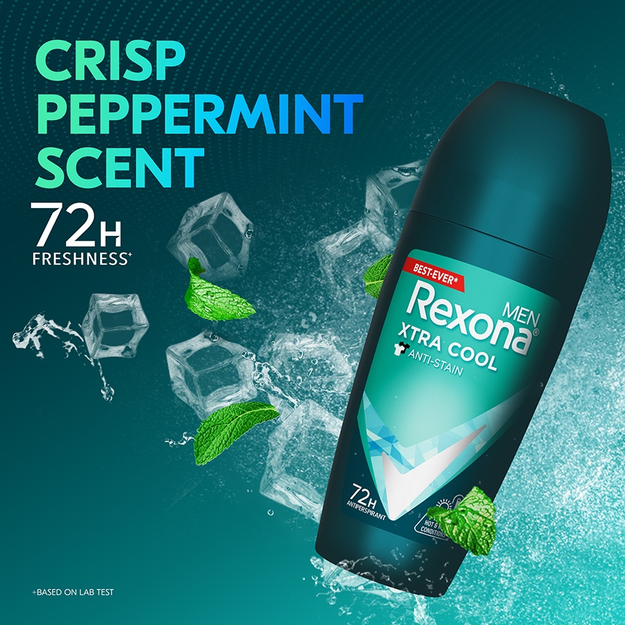 Men Xtra Cool Roll On 2x45ml image
