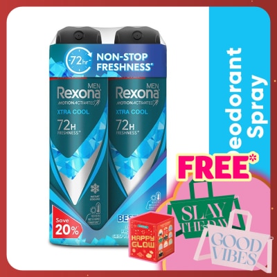 REXONA Men Xtra Cool Spray  2x135ml