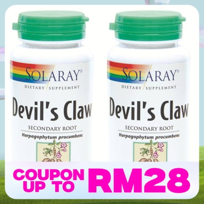 SOLARAY Devil's Claw 2 x 100's