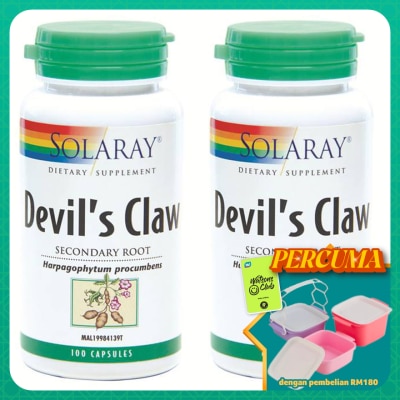 SOLARAY - Devil's Claw 2 x 100's