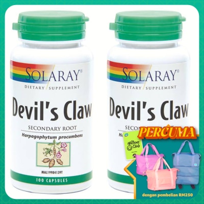 SOLARAY - Devil's Claw 2 x 100's