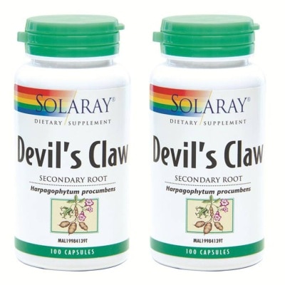 SOLARAY Devil's Claw 2 x 100's