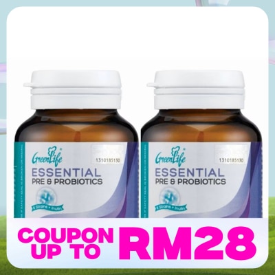 GREENLIFE Essential Pre & Probiotics 2 x 30's
