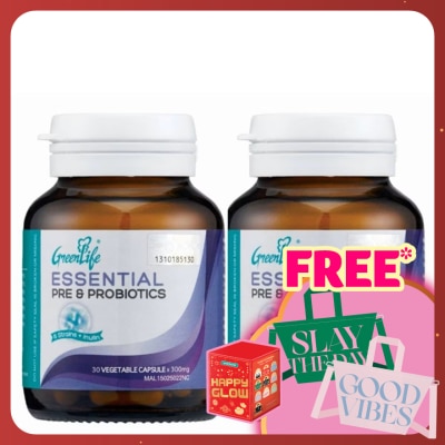 GREENLIFE Essential Pre & Probiotics 2 x 30's