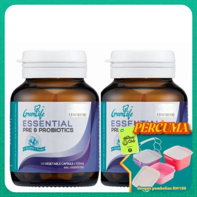 GREENLIFE - Essential Pre & Probiotics 2 x 30's