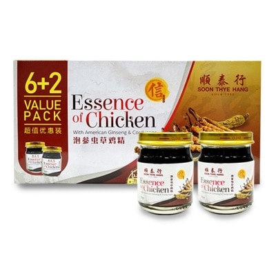 SOON THYE HANG Ess Chicken With American Ginseng&Cordyceps 70mlX8